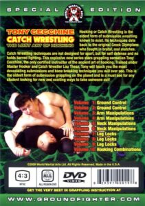 CATCH WRESTLING THE LOST ART OF HOOKING STARRING TONY CECCHINE, 10 VOLUMES