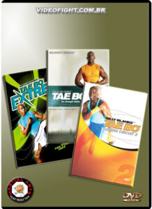 COLEÇÃO 3 -  BILLY BLANKS TAE BO   3  VOLUMES