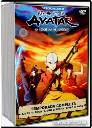 AVATAR A LENDA DE AANG-TEMPORADA COMPLETA