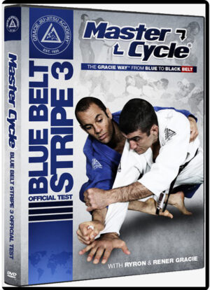 GRACIE ACADEMY MASTER CYCLE - BLUE BELT STRIPE #3 - OFFICIAL TEST