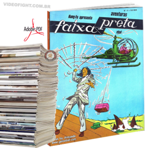 REVISTAS HQ KUNG FU - AVENTURAS FAIXA PRETA EM PDF