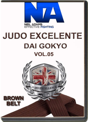 NEIL ADAMS - JUDO EXCELENTE - DAI GOKYO - BROWN BELT