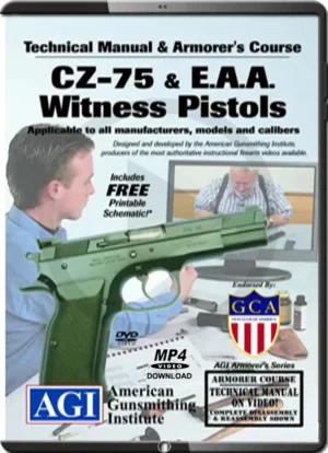 AMERICAN GUNSMITHING INTITUTE - CZ-75 & E.A.A. WITNESS PISTOLS