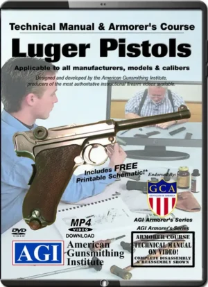 AMERICAN GUNSMITHING INTITUTE - LUGER PISTOLS