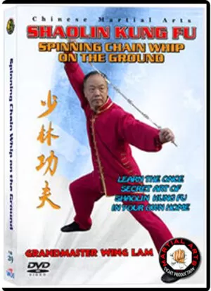 SHAOLIN KUNG FU 29 - SPINNING CHAIN WHIP ON THE GROUNG