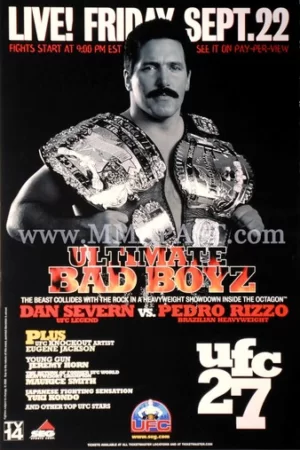 UFC - ULTIMATE FIGHTING CHAMPIONSHIP 27