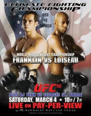 UFC - ULTIMATE FIGHTING CHAMPIONSHIP 58