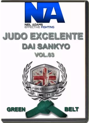 NEIL ADAMS - JUDO EXCELENTE - DAI SANKYO - GREEN BELT