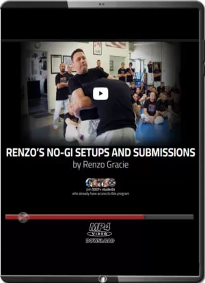 RENZO GRACIE - NOGI SETUPS AND SUBMISSIONS