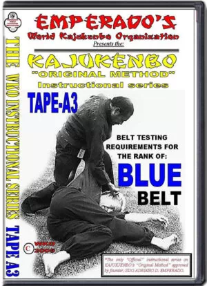 WKO KAJUKENBO ORIGINAL METHOD - BLUE BELT